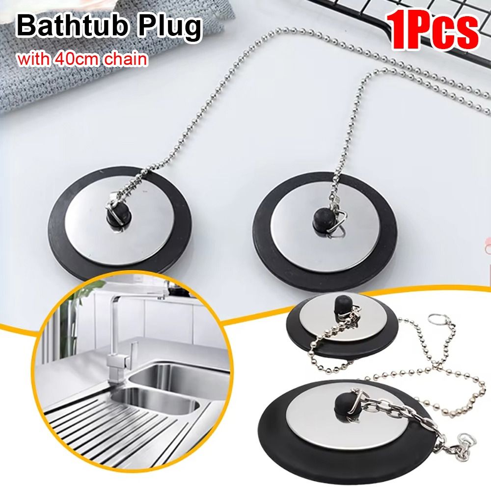 1Pcs Durable Rubber Tub Stoppe - Drain Pipe Clip recension och pris