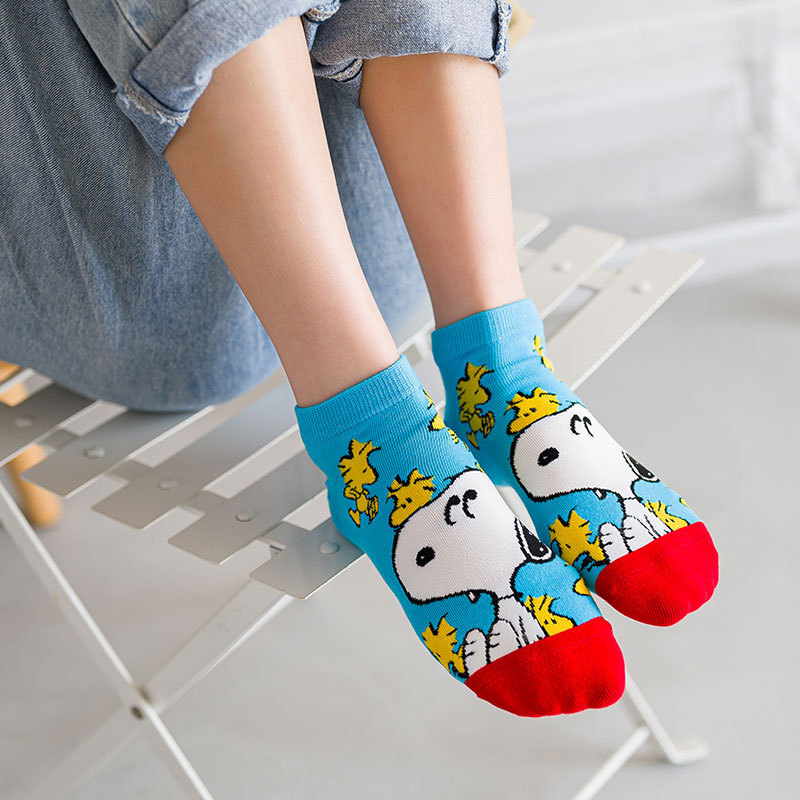 1/10pair New Snoopyed Socks Sa - Pipe Bending Spring recension och pris