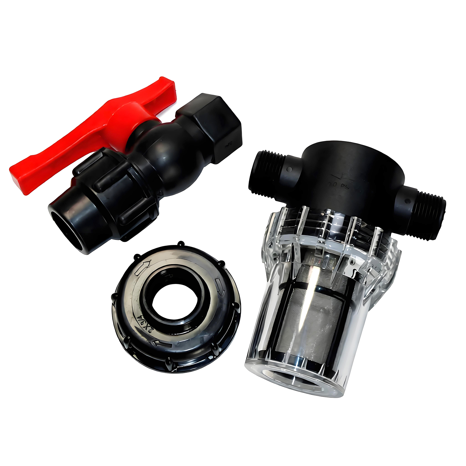 3Pcs Kit IBC water tank filter - Float Ball Valve recension och pris