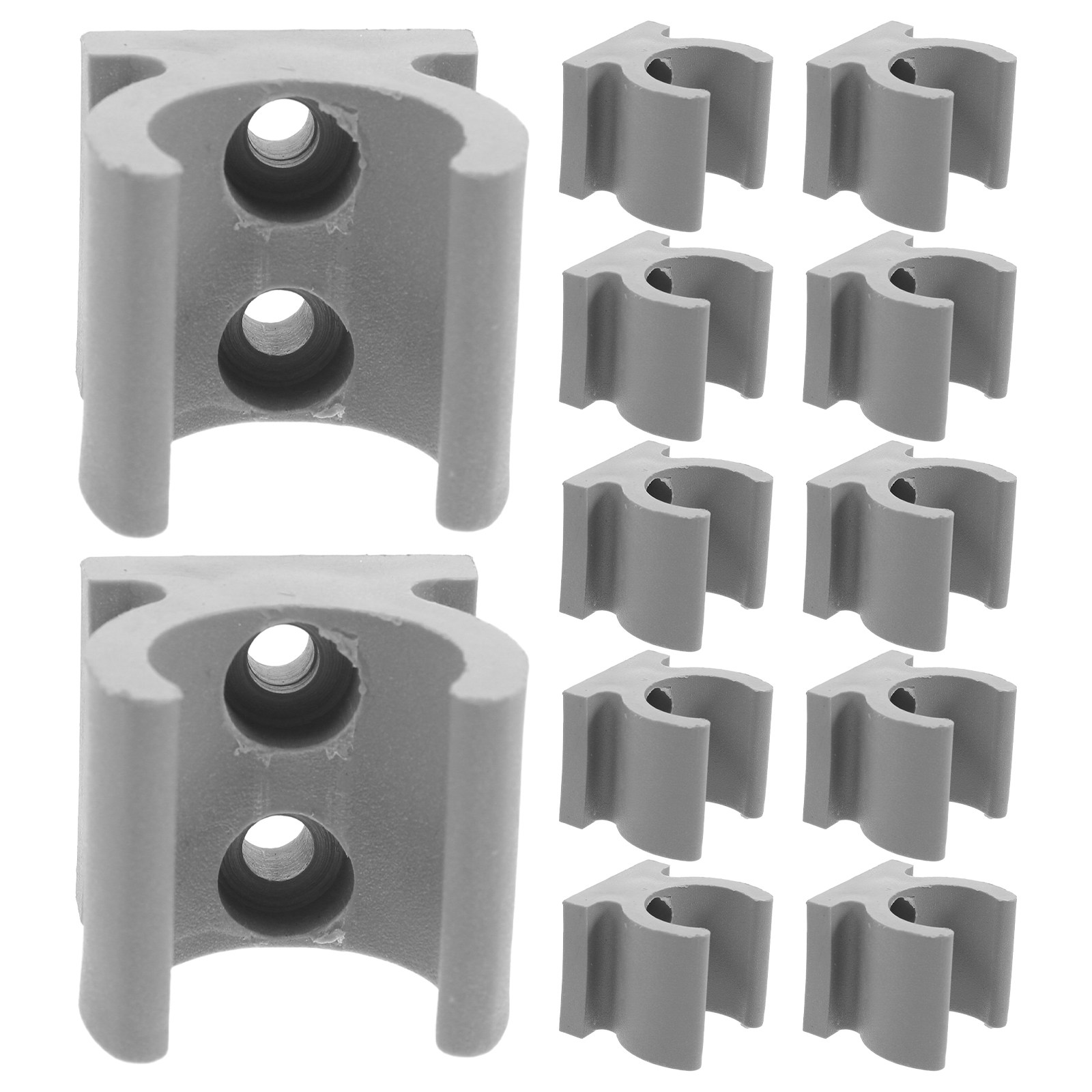 24Pcs Wheelchair Commode Chair - Plastic Pipe Clip recension och pris