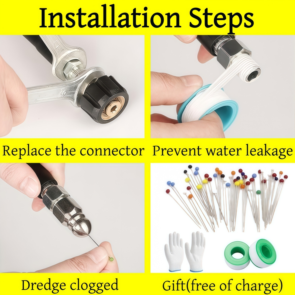 5~50m Pressure Washer Sewer Je - Drain Pipe Clip recension och pris