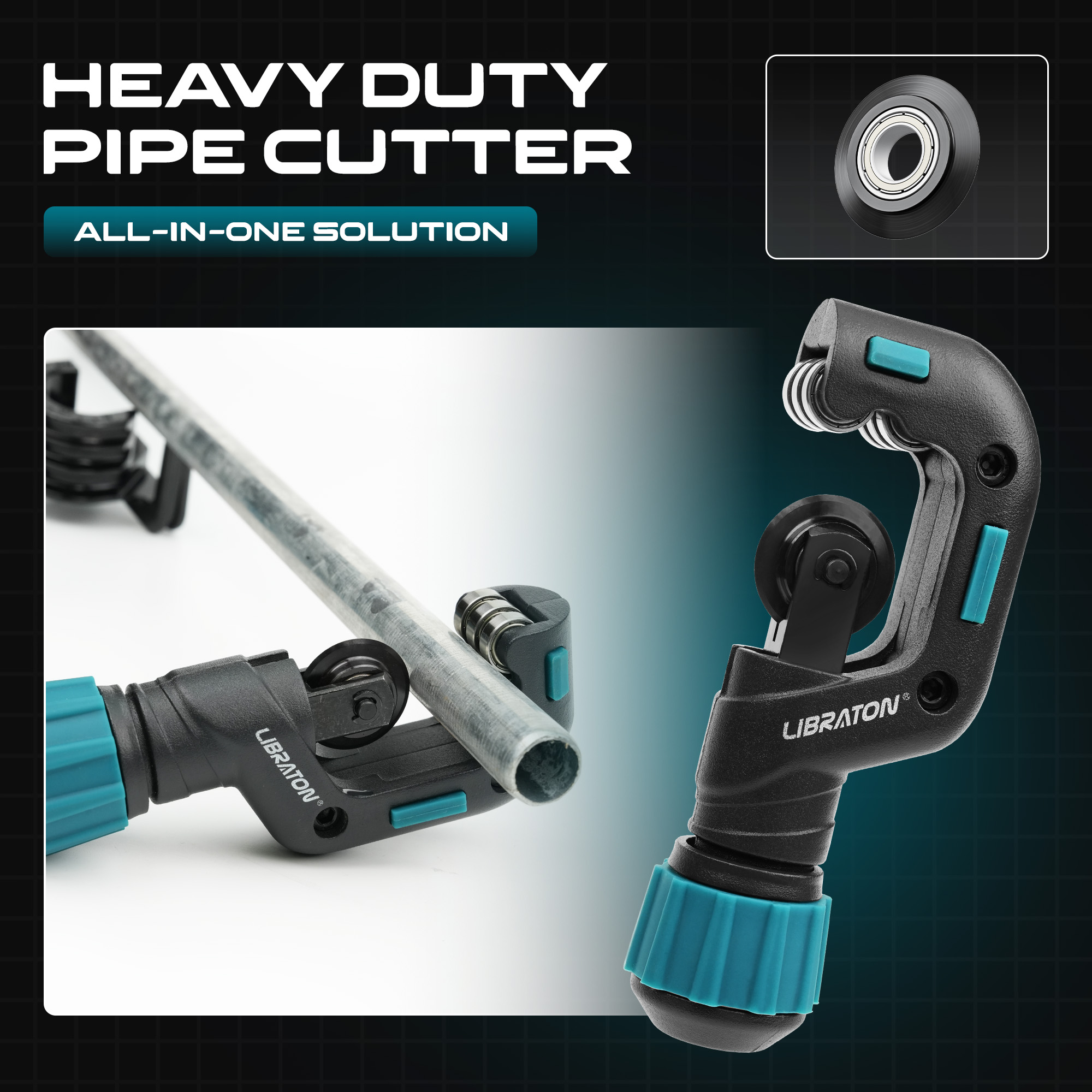 LIBRATON Pipe Cutter With Blad - Pipe Cutter Ratchet recension och pris