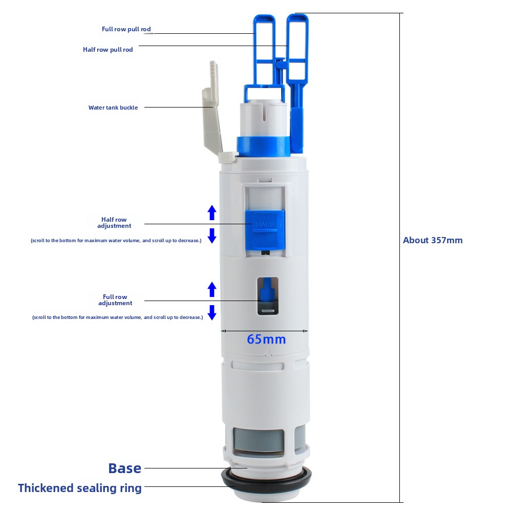 Toilet Fill Valve Flushing Val - Toilet Fill Valve recension och pris