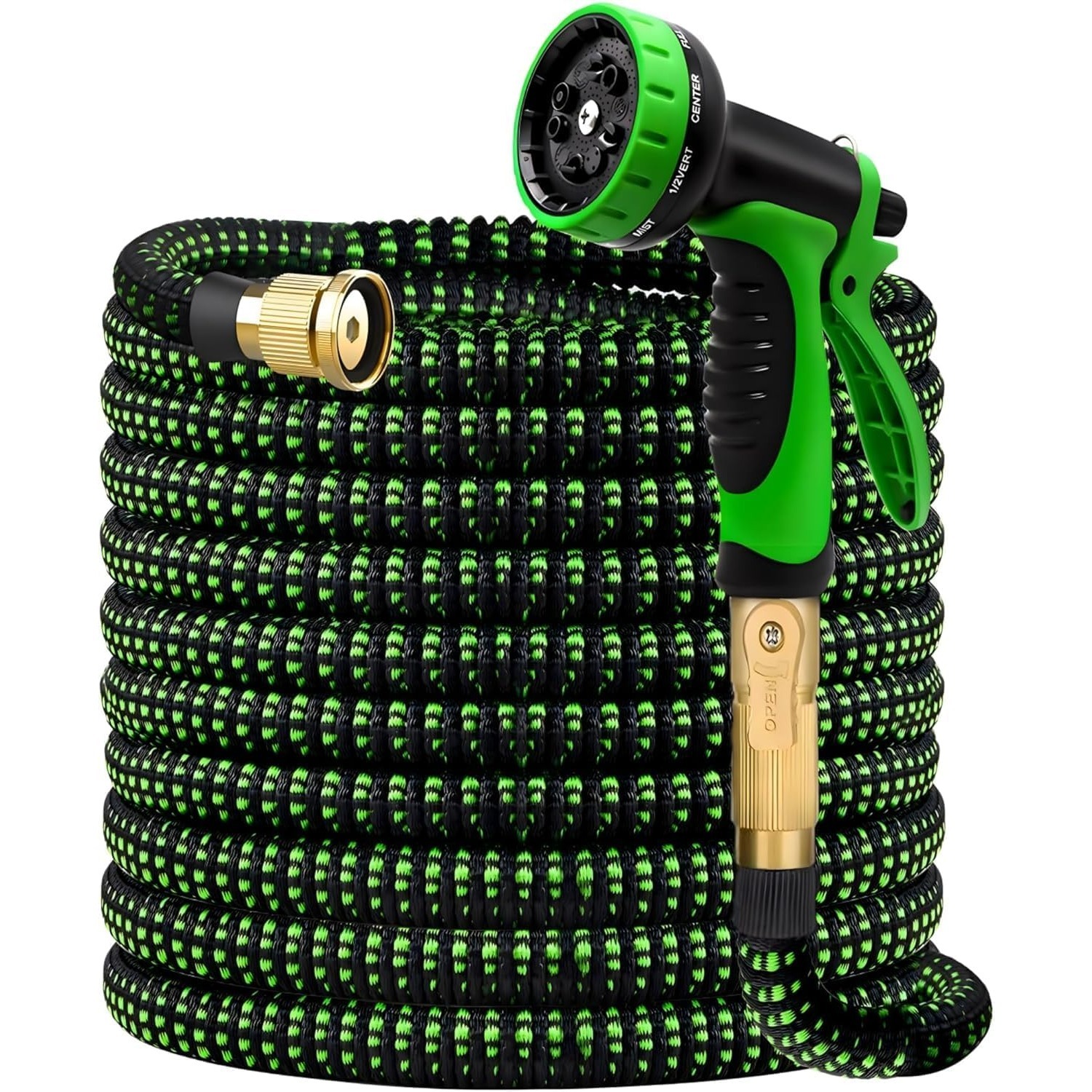 Non-Expandable Garden Hose wit - Flexible Hose Braided recension och pris