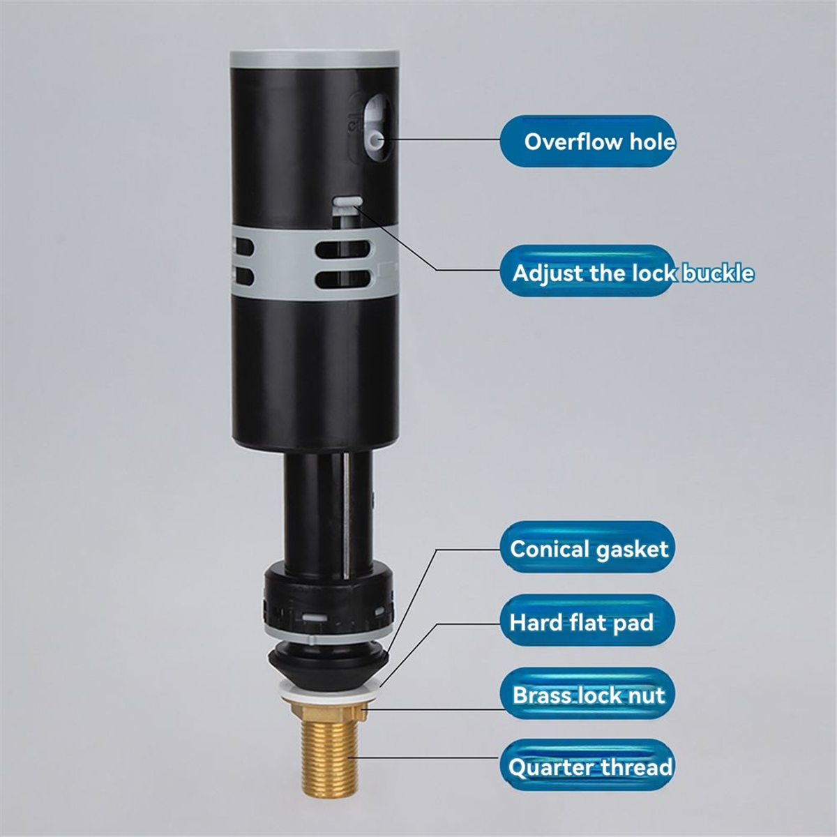 A002 High Performance Universa - Toilet Fill Valve recension och pris