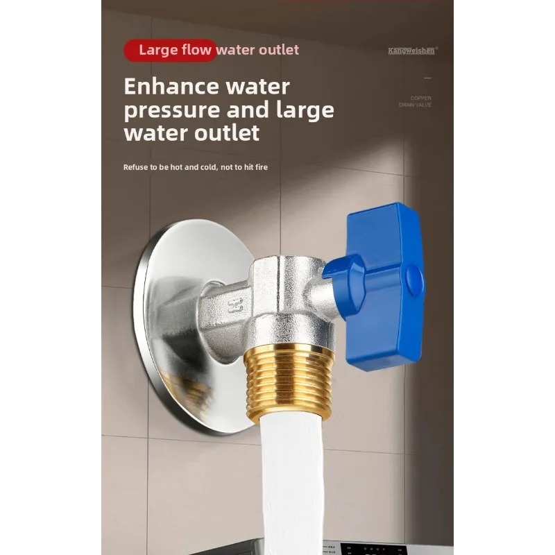 Brass Titanium G1/2 Toilet Flu - Toilet Fill Valve recension och pris