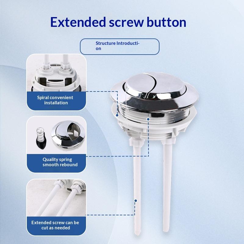 1Pc Universal Dual-flush Toile - Toilet Fill Valve recension och pris