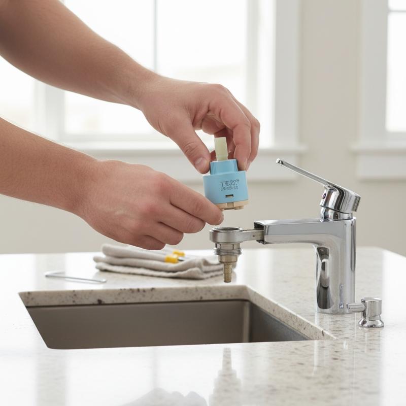 1Pcs Plastic Ceramic Cartridge - Basin Mixer Cartridge recension och pris