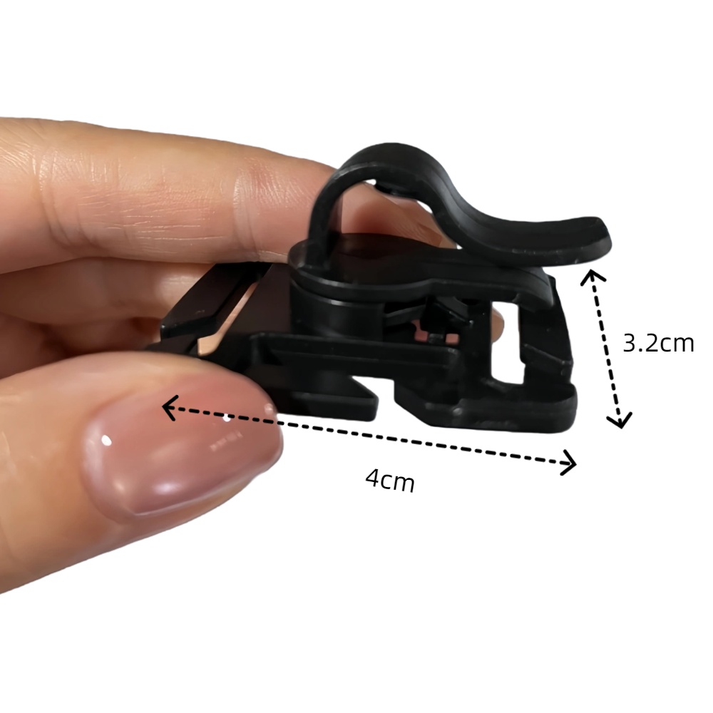 2/4PCS Drinking Tube Clip Rota - Plastic Pipe Clip recension och pris