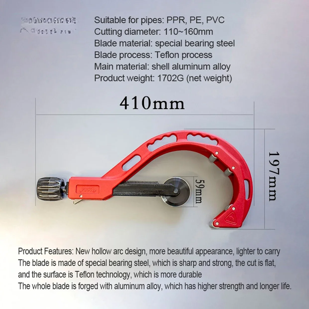 Roller Type Stainless Steel Tu - Pipe Cutter Ratchet recension och pris