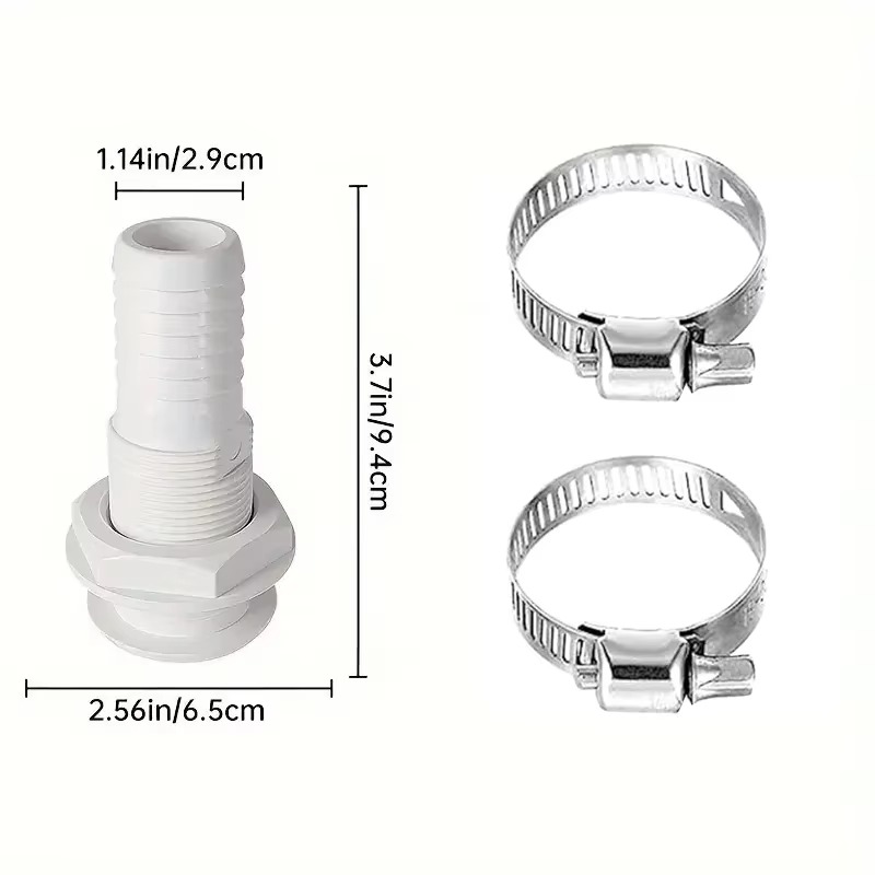 1Set Bilge Pump Hose, 1-1/8 In - Flexible Hose Braided recension och pris